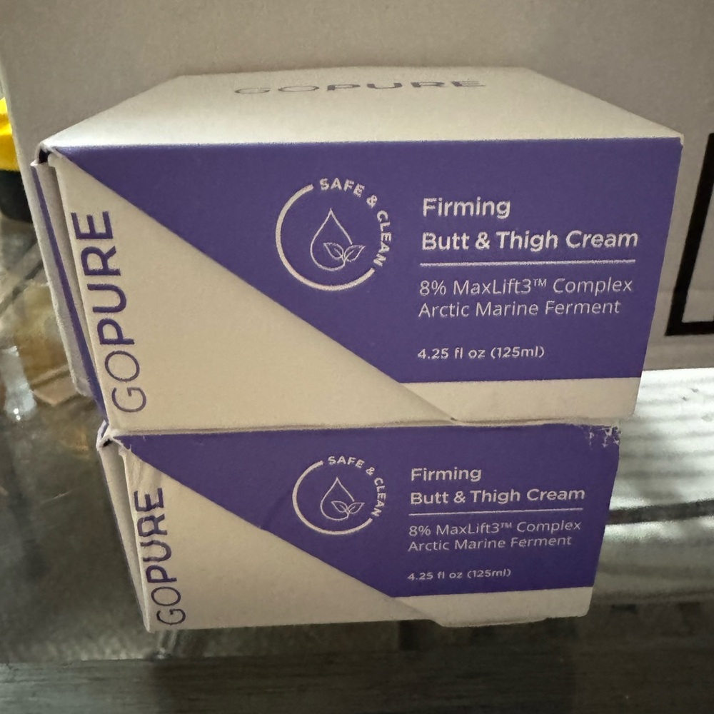 GOPURE Firming Butt & Thigh Cream Lot of 2‎ Complex Arctic Marine Ferment